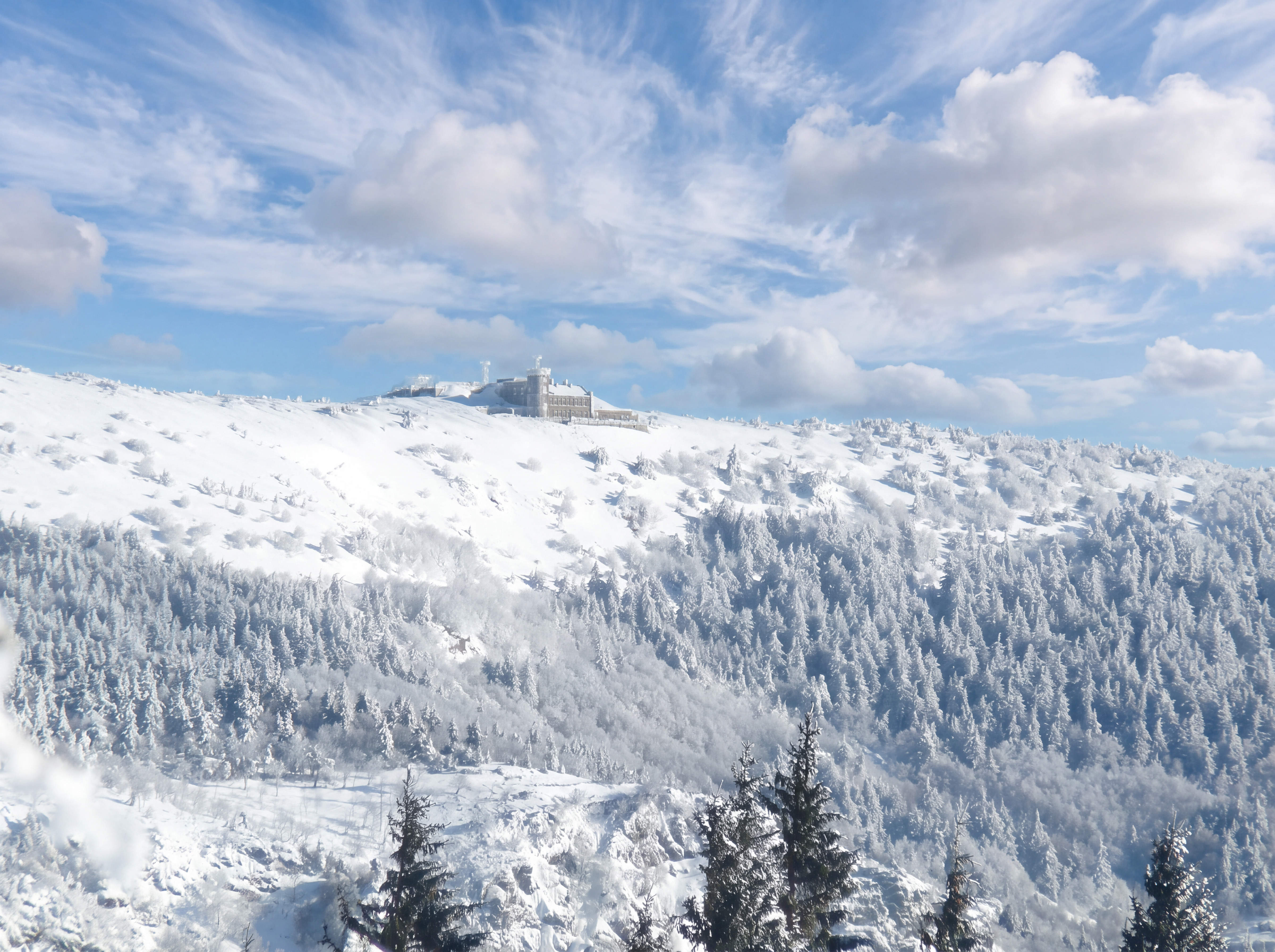 Observatoire vue sud hiver